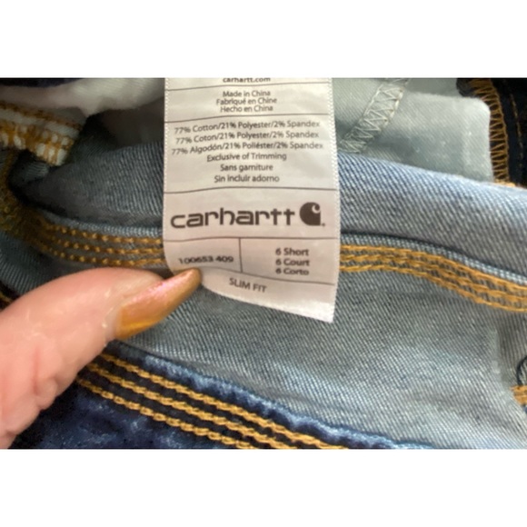 CARHARTT JEANS WOMENS SLIM FIT SIZE 6 GREAT CONDITION! - Picture 7 of 7